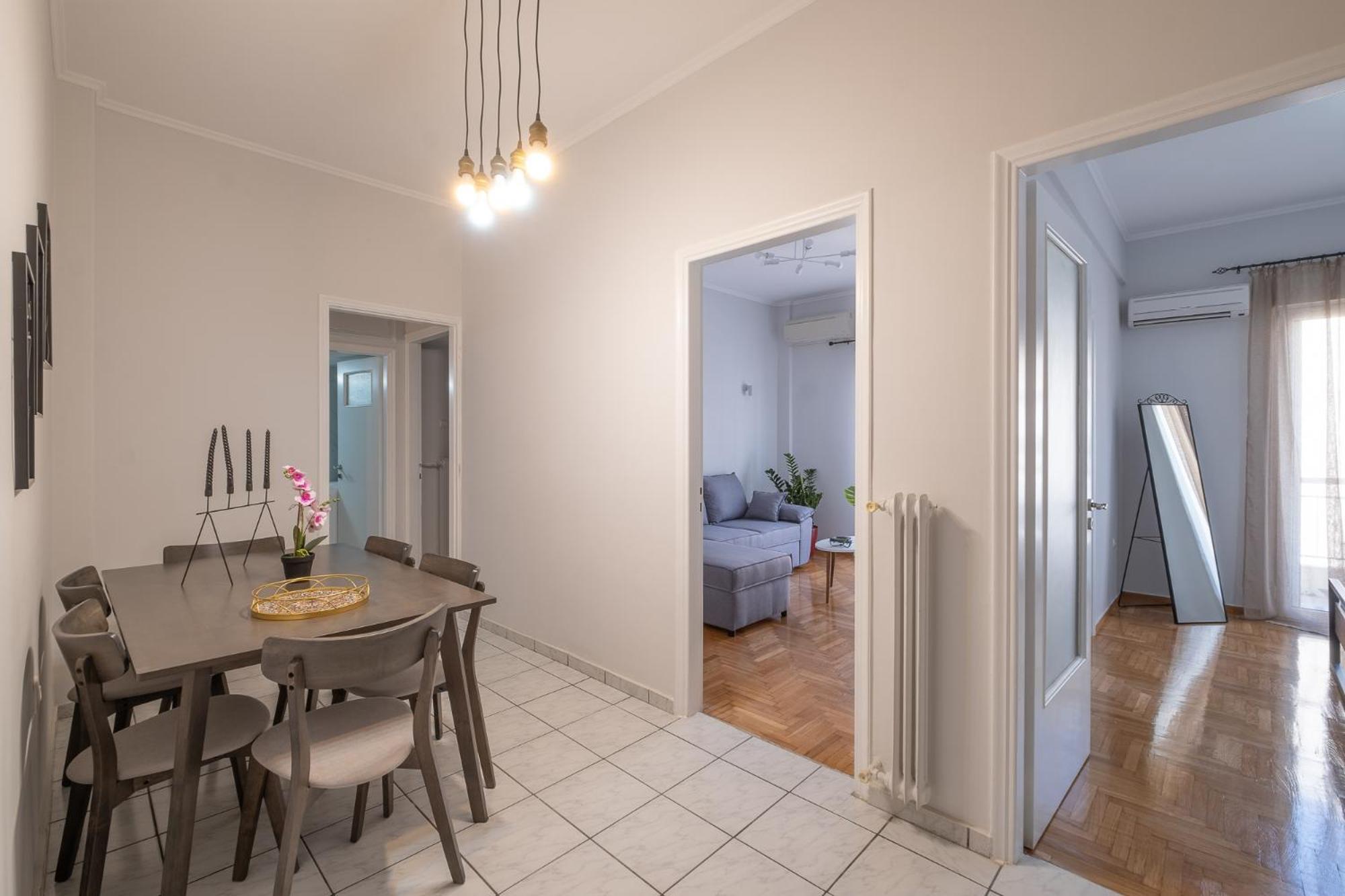 Lovely And Modern 3Bd Apartment Close To Ampelokipoi Metro Athene Buitenkant foto