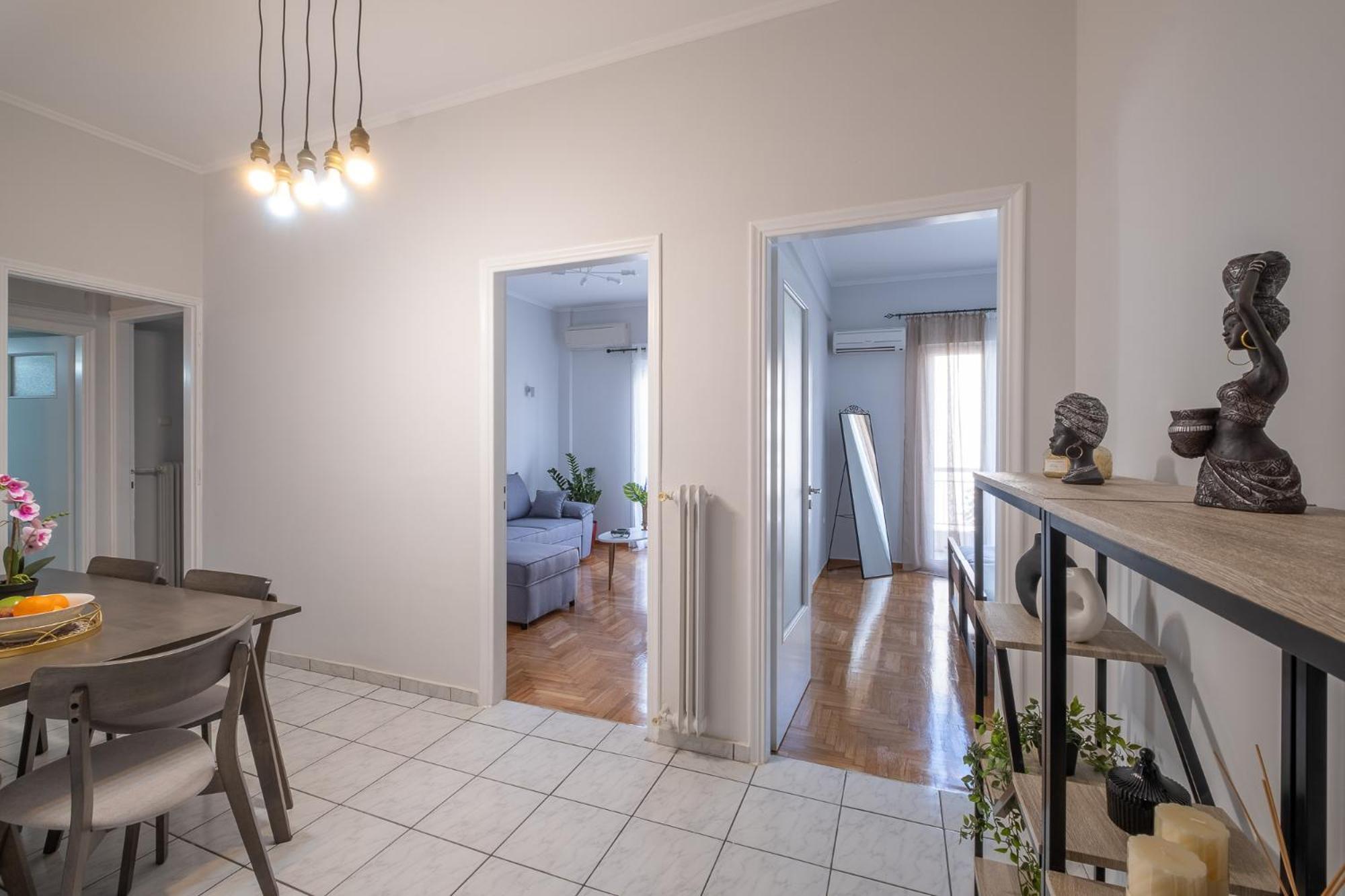 Lovely And Modern 3Bd Apartment Close To Ampelokipoi Metro Athene Buitenkant foto